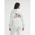 thumbnail image 3 of Disney Stitch Women’s Fleece Zip Hoodie, Sizes XXS-XXL, 3 of 5