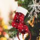 thumbnail image 1 of XWSHYW Adornos Colgantes Adornos Navideños, Terciopelo, Medias Navideñas, Bolsas de Regalo, 1 of 4