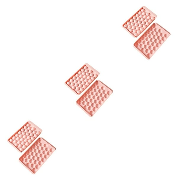 Bearachild Ice Cube Tray Molds Double Layer Icing Shaped Homemade DIY Cubes Kitchen PP Moulds Reusable Round Making Washable Maker Type1 NO1 Bearachild CBP487926