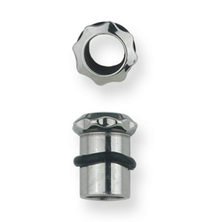 - Stainless Stl Plugs & Flesh Tunnels Hardware Theme 2G (6.543mm) Eight Tooth