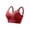 Red, variant on Stamzod Bras for Women No Underwire Lace Bralette Full Coverage Push Up Bra Supportive Wireless Bras
