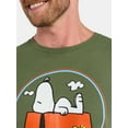 thumbnail image 4 of Snoopy Men's and Big Men's Cotton Maybe Tomorrow Graphic Tee, Sizes S-3XL, 4 of 5