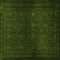 thumbnail image 1 of Ahgly Company Indoor Square Persian Green Traditional Area Rugs, 8' Square, 1 of 1