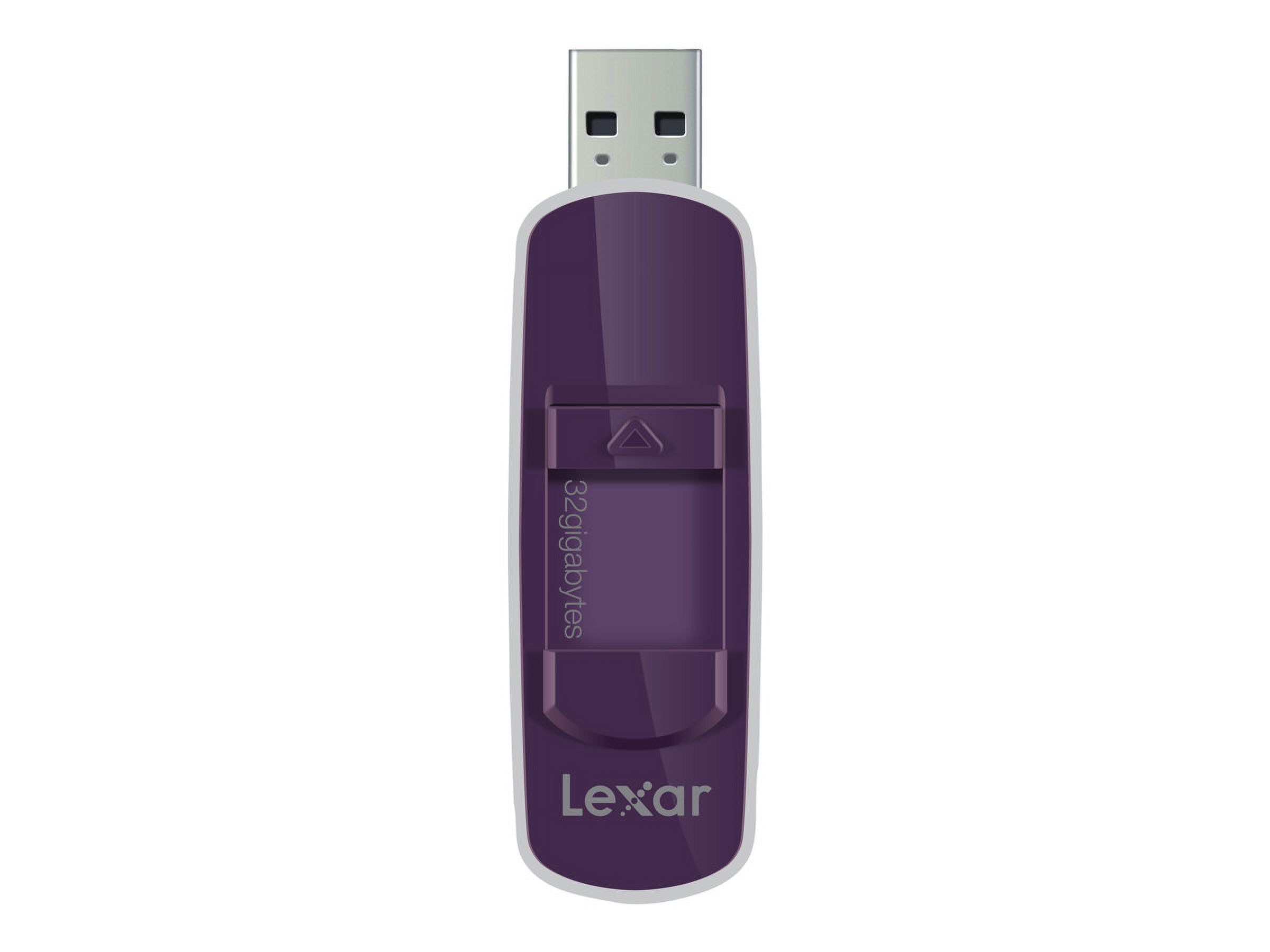 Lexar JumpDrive S70 - USB flash drive - 32 GB - USB 2.0 - dark blue - image 3 of 8