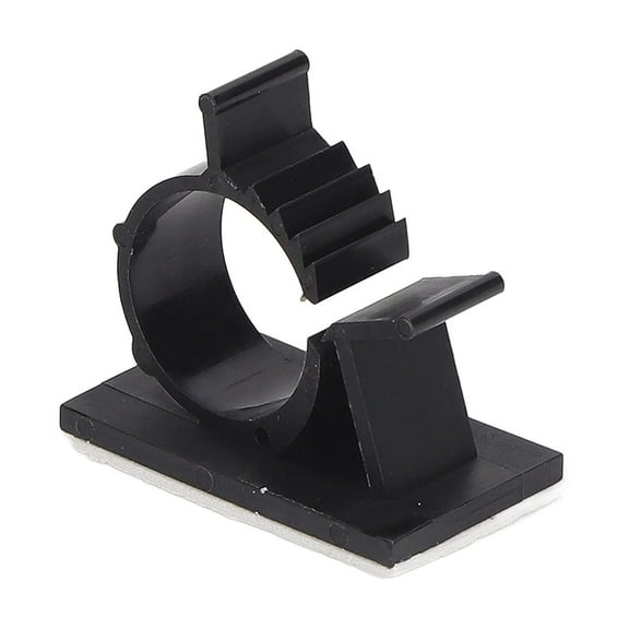 Wire Clamps, PA66 Secure Fixation Strong Toughness Adjustable Wire Clips for Workplace(YX 0810 (8x10mm/0.3x0.4in))