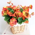 thumbnail image 3 of 6PCS Artificial Flowers Artificial Pansy Bushes Faux Plastic Flower Fake Plants Indoor Outdoor Home Garden Decoration (Pink), 3 of 4