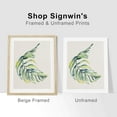 thumbnail image 5 of PixonSign Frameless Wall Art Green & Purple Forest Plants Prints, Set of 4 Floral Botanical Landscape Wall Decor Arts, Nature Wall Décor, Adhesive Canvas Poster, Modern Home Artwork - 12"x16", 5 of 5