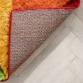 thumbnail image 5 of Well Woven Lolly Mika Retro Zig-Zag Pattern Multi 9'3" x 12'6" 3D Texture Shag Area Rug, 5 of 7