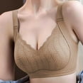 thumbnail image 3 of Wdfiry Women's Everyday Bras Full Coverage Soft Support Bralettes Fashion Sexy Embroidery Breathable Underwears Comfortable No Underwire Push Up Bras, 3 of 5