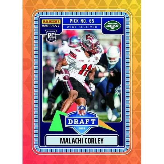 2024 Instant Draft Night Football Malachi Corley NFLDN-31 (Rookie)