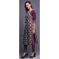 thumbnail image 3 of Bimba Robes Tuniques Droites Imprimées en Coton pour Femmes Vêtements Indiens Imprimés - Grand, 3 of 6