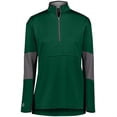 thumbnail image 3 of Holloway Sportswear 2XL Womens Sof-Stretch Pullover Forest/Carbon 229738, 3 of 5
