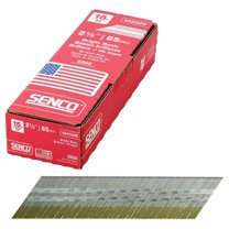 SENCO DA25EPB (3,000/Box) 2-1/2 in. 15-Gauge Angled Finish Nails - Bright Finish