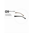 thumbnail image 6 of 3 Pairs of Black Retro Rectangle Bifocal Reading Glasses 1.00-4.00 for men womenClassic Presbyopic Glasses Spring Hinge Readers 1.00-4.00 Strength ﻿ ﻿,Brown Red Blue,+4.00 strength, 6 of 11