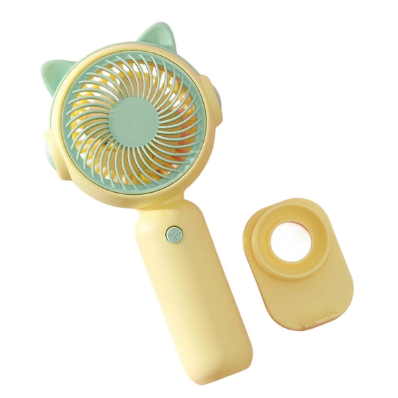 AM3 Operated Powerful Handheld Fan Portable Small Lightweight Makeup Fan for Girl Women Indoor Outdoor