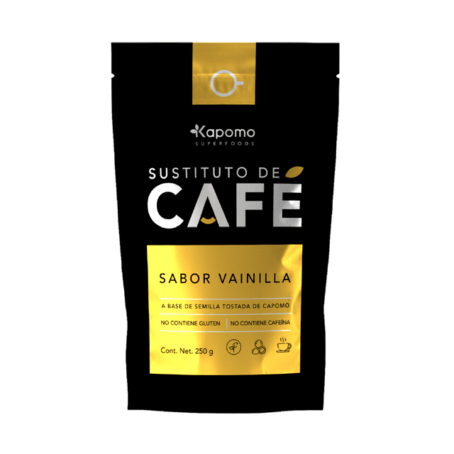 Sustituto de café sabor vainilla 250 g Ruher Kapomex Kapomo Vainilla 250 g