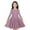 Purple, variant on Odeerbi Kids Girls Long Sleeve A-Line Dress Spring Cute Flared Swing Dress Solid Color Stretchy Skater Dress Twirly School Recital Dress Kids Girls Clothes