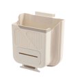 thumbnail image 1 of Yuarrent Compartimiento de comida de la puerta del armario del ABS resistente al desgarro montado en la pared debajo del contenedor de la puerta Suministros de limpieza para el hogar Blanco 10L, 1 of 6
