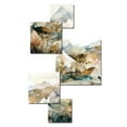 thumbnail image 3 of Designart "Evolving Silver Mountains Exploring II" Landscape Modern Living Room Set, 3 of 5