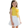 thumbnail image 2 of Conjunto de falda y top de moda sin mangas con falda plisada para niña en primavera., 2 of 9