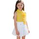 thumbnail image 2 of Conjunto de falda y top de moda sin mangas con falda plisada para niña en primavera., 2 of 9