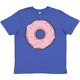 thumbnail image 3 of Inktastic Pink Donut, Donut With Colorful Sprinkles, Frosting Youth T-Shirt, 3 of 5