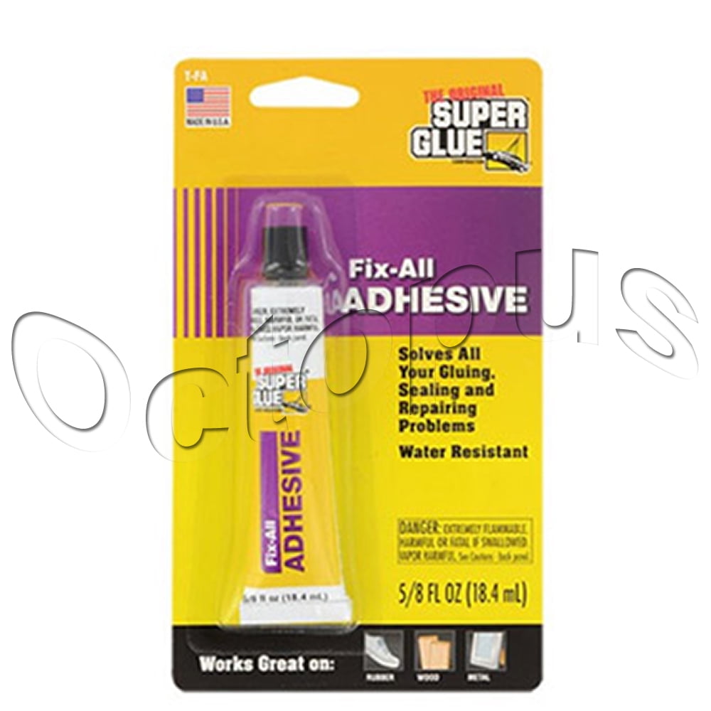 The Original Super Glue Fix All Adhesive (5/8 oz ea) Multi Purpose