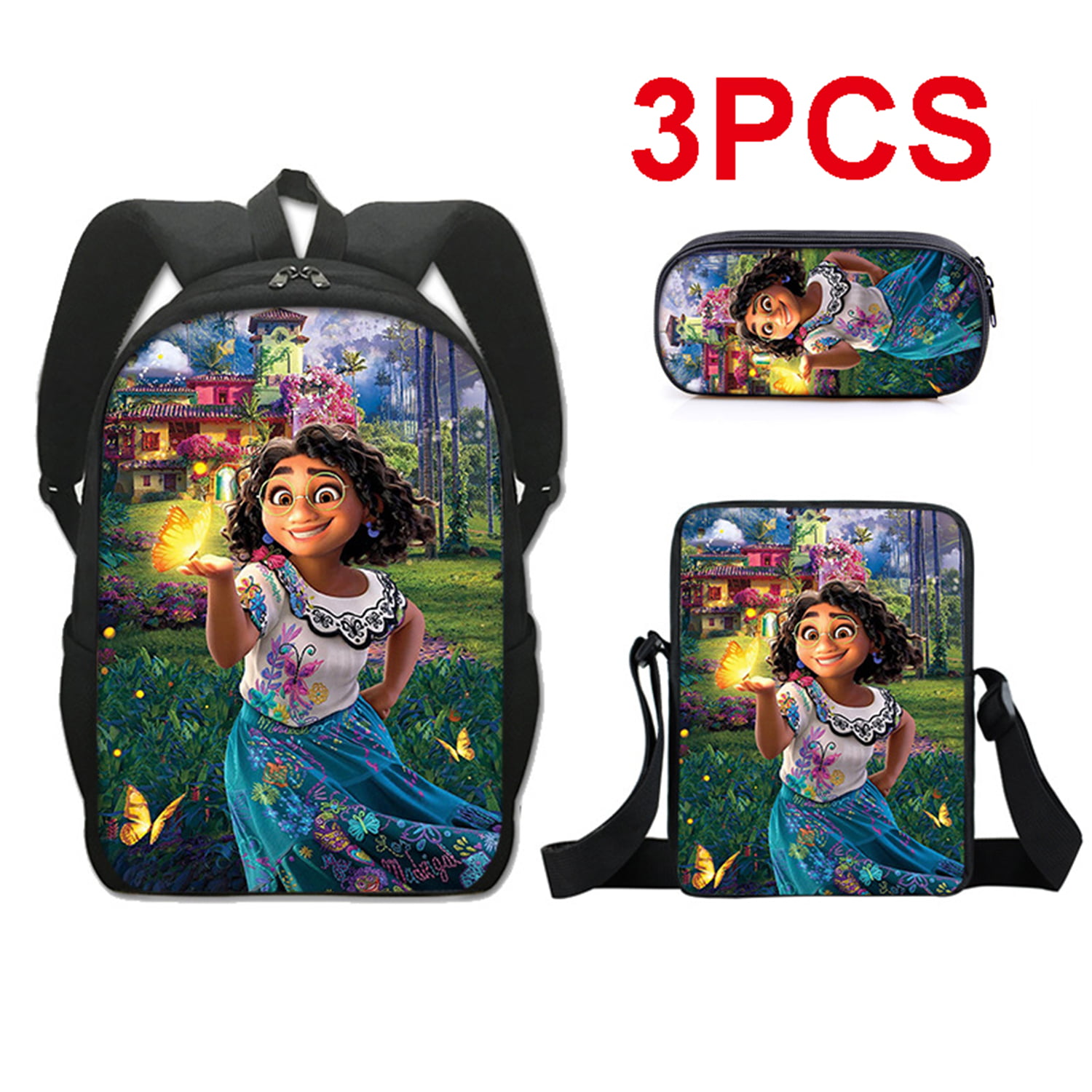 Fortnite Backpack Laptop Daypacks SchoolBag Set with Pencil Case Lunch Bag 3 Pieces Set for Teens Kids Boys Girls 
