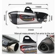 thumbnail image 6 of Motorcycle Exhaust YOSHIMURA Alpha Carbon DB Killer Muffler Escape Link Pipe For YAMAHA R1 R3 R6 NINJA400 656 Z900 CBR600 500, 6 of 16