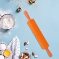 thumbnail image 4 of Comfortable Grip Food Grade Silicone Dough Rolling Pin, Rolling Pin, Homemade Bread Tool For Restaurant Pie Crust Biscuits Pizza, 4 of 8