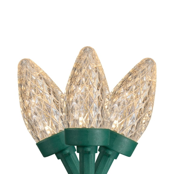 Northlight 50 Count LED C7 Christmas Lights with 20.25 ft. Green Wire