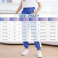 thumbnail image 2 of LYEAA Fleece Lined Pants for Boys Drawstring Side Pockets Jogger Solid Color Unisex Long Sweatpants, 2 of 2