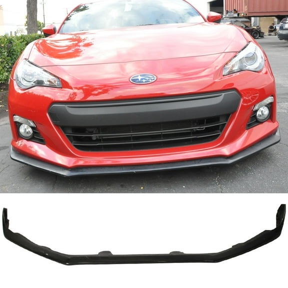 Ikon Motorsports Compatible with 13-16 Subaru BRZ Front Bumper Lip Sti Style - PU