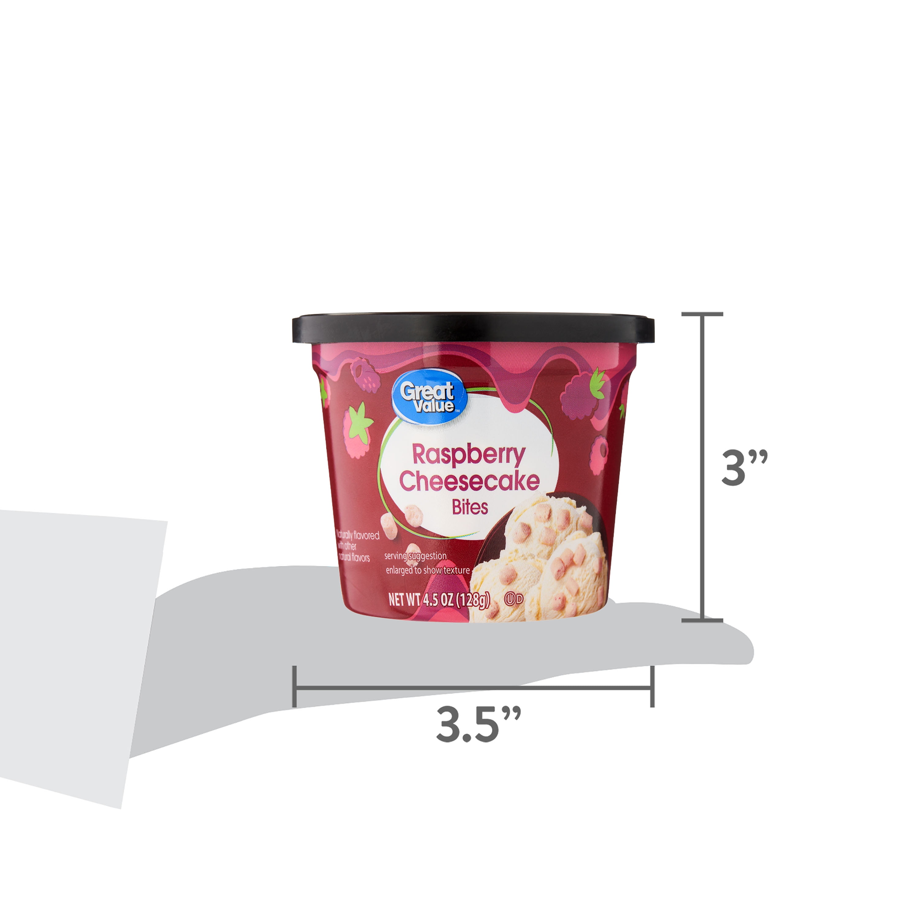Great Value Raspberry Cheesecake Bites, 4.5 oz