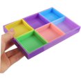 thumbnail image 3 of HUGFEGWE 1 Set Diamond Drawing Tray Diamond Art Trays Bead Holder Storage Tray Rhinestone Tray Organizer Plastic Diamond Sorting Tray for Diamond Art Tools and Accessories Diamond Arts UA824-19264, 3 of 9