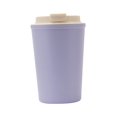thumbnail image 3 of Taza de viaje reutilizable de 380 ml con aislamiento térmico para bebidas frías y calientes Violeta, 3 of 9