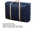 thumbnail image 3 of CSChome Quilt Storage Bag Smooth Zipper Quilt Storage Folding Widen Handle Large Capacity Travel House Blanket Storage, 3 of 7