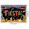 thumbnail image 3 of Vjnyvs Mexican Backdrop Mexico Fiesta Themed Photography Background for Colorful Carnival Bday Party Decorations Banner, 3 of 7