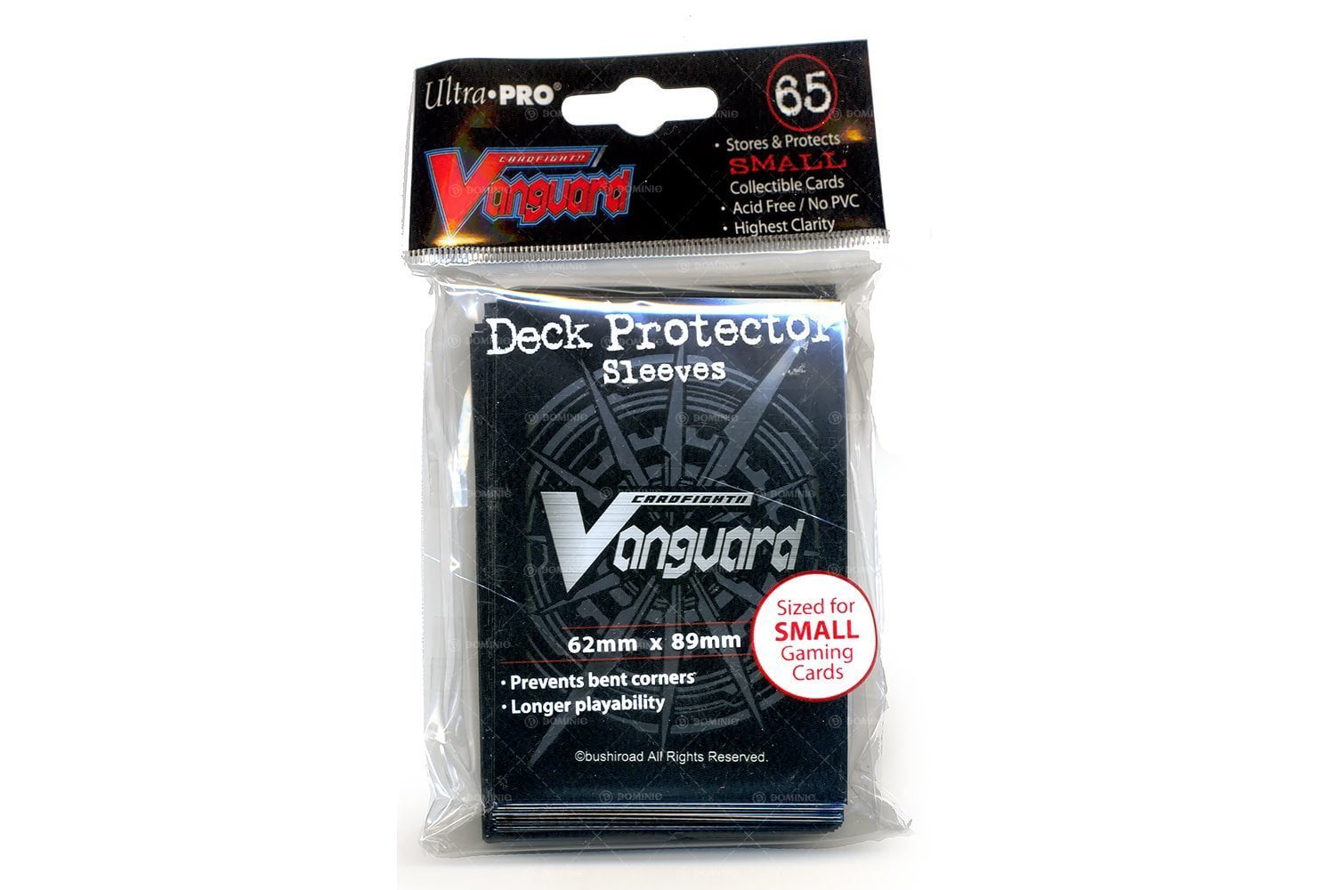Cardfight!! Vanguard Silver Card Back Small Size Deck Protector Sleeves