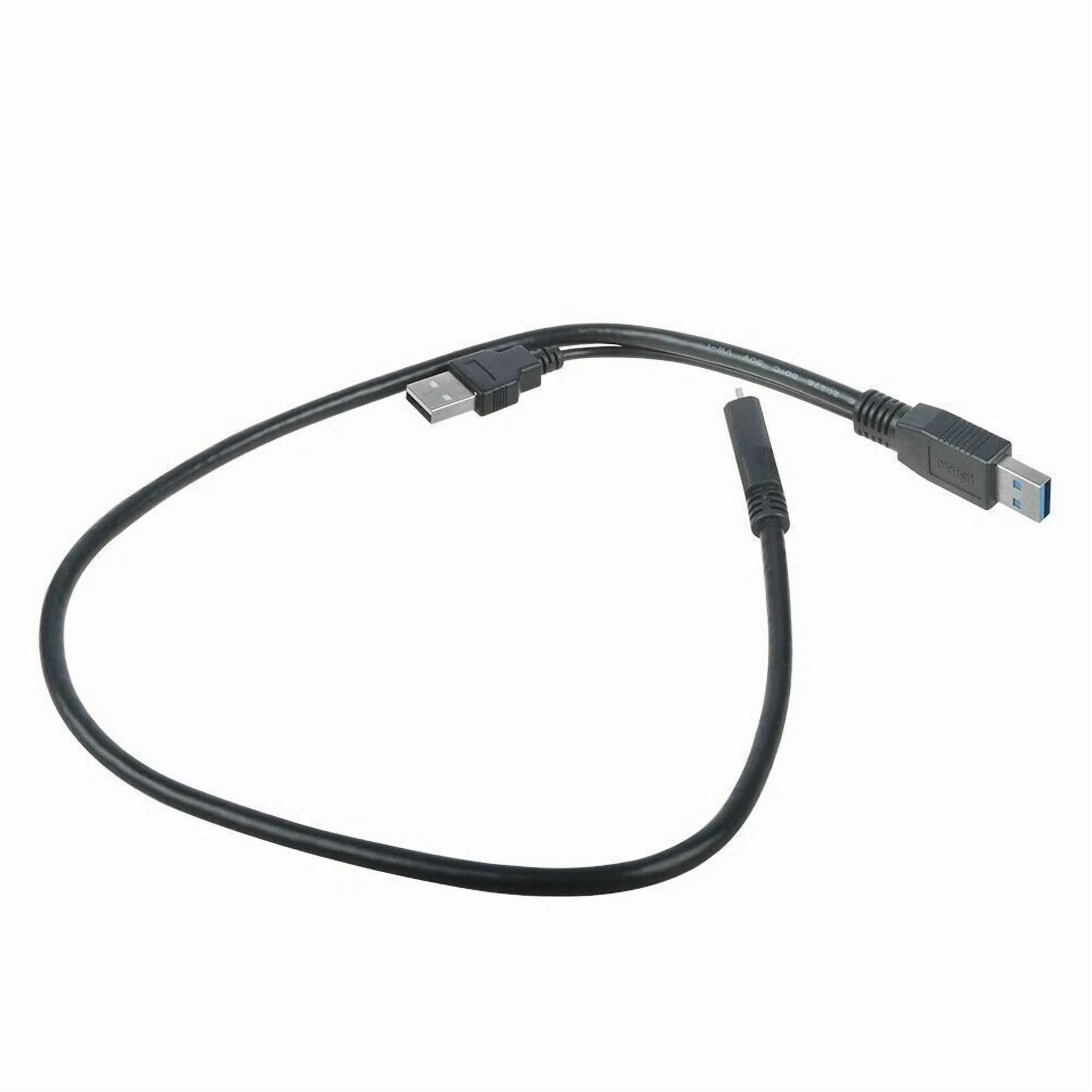 BUTTERFLY- Usb 3.0 A Male To Micro Usb 3 Y Cable With Usb Power Connect For 2.5 Mobile Hdd