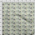 thumbnail image 4 of oneOone Cotton Cambric Light Green Fabric Animal Quilting Supplies Print Sewing Fabric By The Yard 56 Inch Wide-0W, 4 of 4