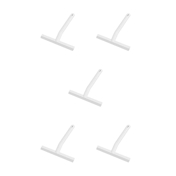 Inteprter Escobilla de goma para ducha de baño, limpiaparabrisas portátil, cepillo de vidrio de goma para puerta de cocina, espejo de azulejo Type2 NO2 Inteprter CBP137769