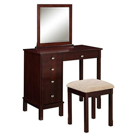 Linon Home Julia Vanity And Bench Set Walmart Com