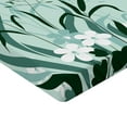 thumbnail image 2 of Ambesonne Floral Fitted Sheet, Dragonflies Wild Grass, California King, Pale Green, 2 of 3