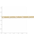 thumbnail image 5 of 14K Yellow Gold chain Figaro Flat 24 in 4.75 mm 4.75mm, 5 of 5