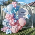 thumbnail image 6 of Gecter 110 Pcs Blue Balloon Garland Kit, 5-18'' Rubber Balloons for Baby Shower & Birthday Decor, 6 of 16