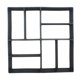 thumbnail image 2 of Adoquines de plástico para bricolaje, hormigón para pavimentación de bricolaje para el hogar y el jardín - Negro, 35x35x3,6 cm 40x40 x4cm B, 2 of 7