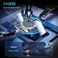 thumbnail image 4 of ZYQEEE 2 Pack Screen Protector Compatible with Samsung Galaxy S25+/S25 Plus - 6.7", HD Clear, Shatterproof Tempered Glass, Auto Dust-Elimination, Auto Alignment, Bubble Free, Easy Installation, 4 of 8