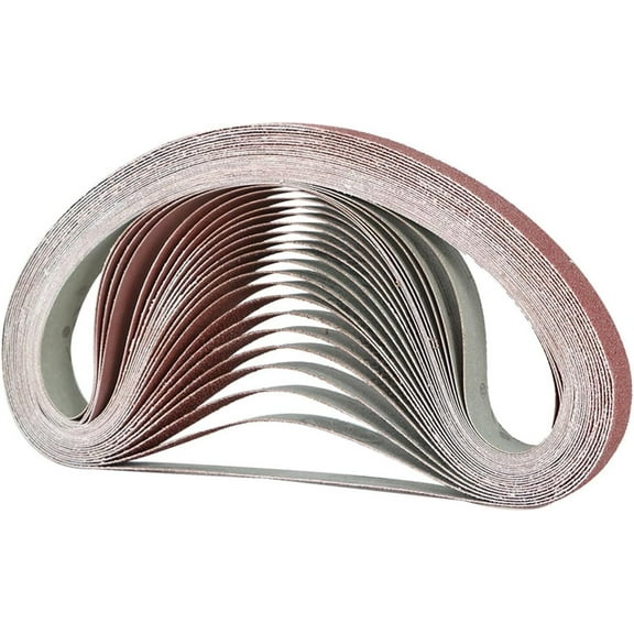 labwork 24PCS 1 x 30in sand tape 60 80 120 150 240 400 particle grit for polishing and polishing sand tape