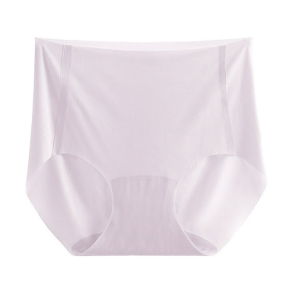 BLVB Seamless Briefs for Women Comfy No Show Panties High Waist Stretchy Breathable Underwear for Women